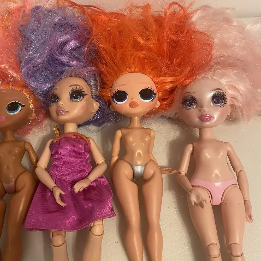 Dolls Lot5 Nude Rainbow High Stella Monroe Bella Parker Violet Willow & LOL OMG